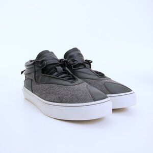 Clear Weather Everest Midtop Sneakers‎ in Black Gray Men Size 12